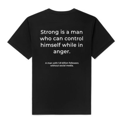 Performance gym t-shirt - strong is a man