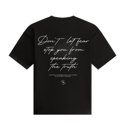 Don't let fear - T-shirt